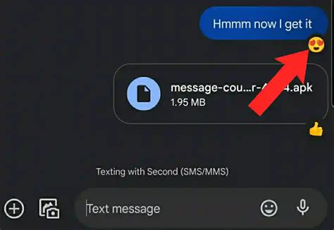 How to Like a Text On an Android Phone 的图像结果