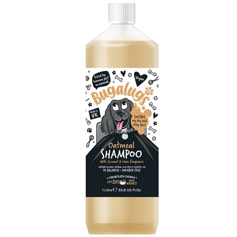 Buy BUGALUGSOatmeal & Aloe Vera Dog Shampoo dog grooming shampoo ...