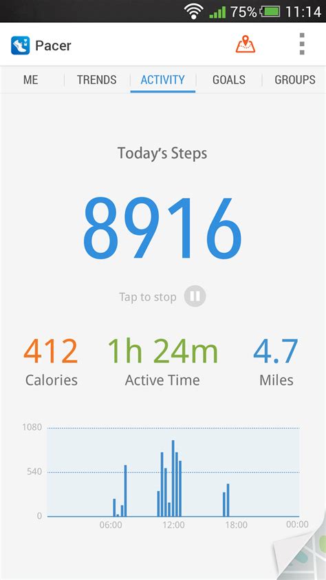 Pacer Pedometer & Weight Loss Coach - App on Amazon Appstore