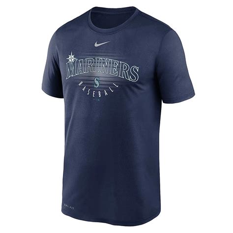 Nike Seattle Mariners Wordmark Outline Legend T-Shirt | Academy