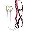 Karam Full Body Safety Harness (Class A) With 2 Mtr. Lanyard with Hook ...