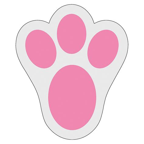 Easter Bunny Feet Template - Best Templates Resources