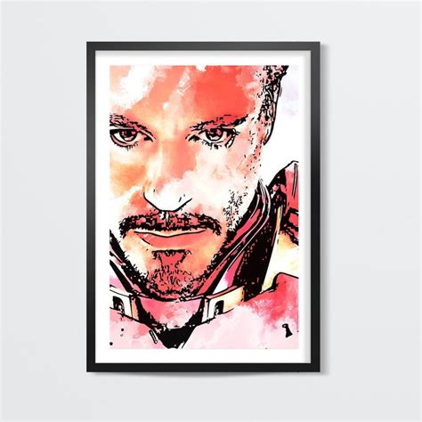 Iron Man Robert Downey Jr. Movie Character Artwork – PosterGully