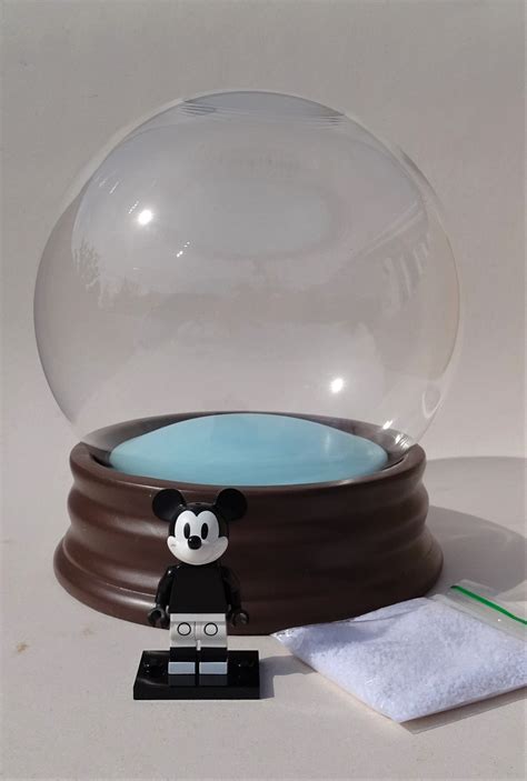 150mm Large DIY Snow Globe Kit / Water Globe Kit glass Dome - Etsy