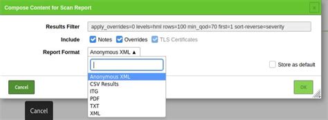 OpenVAS Scan 的图像结果