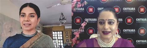 Actor Mita Vasisht interacts with Chitkara varsity BEd students int’l ...