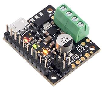 Pololu Jrk G2 21v3 USB Motor Controller with Feedback (Connectors Sold ...