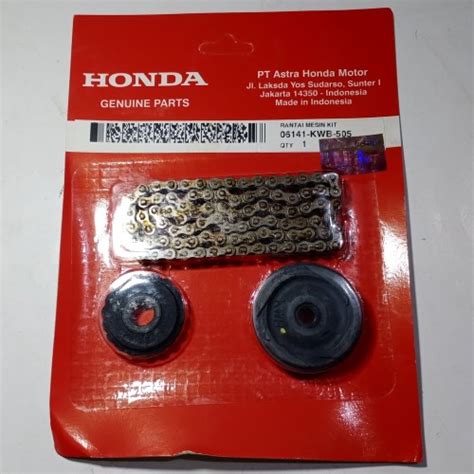 Jual Cam chain kit rantai temeng keteng set Revo F1 Injeksi/Revo X ori ...