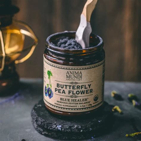 Buy Anima Mundi Butterfly Pea Flower Powder - Organic Blue Healer ...