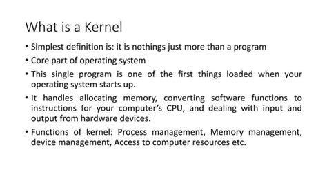Image result for Kernel in Computer
