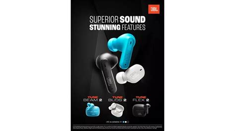 JBL Tune Buds 2, Beam 2 and Flex 2 debuts in India, price starts at Rs ...