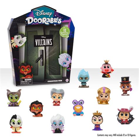 Buy Disney DoorablesVillain Collection Peek, Includes 12 Exclusive Mini ...
