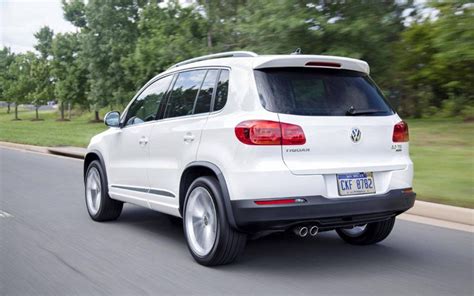 2014 Volkswagen Tiguan R-Line 4Motion review notes - weight of volkswagen tiguan
