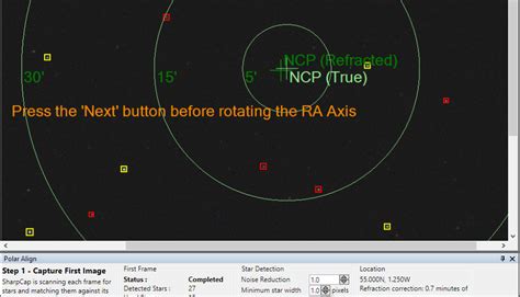 Image result for Polar Alignment Software Bisque