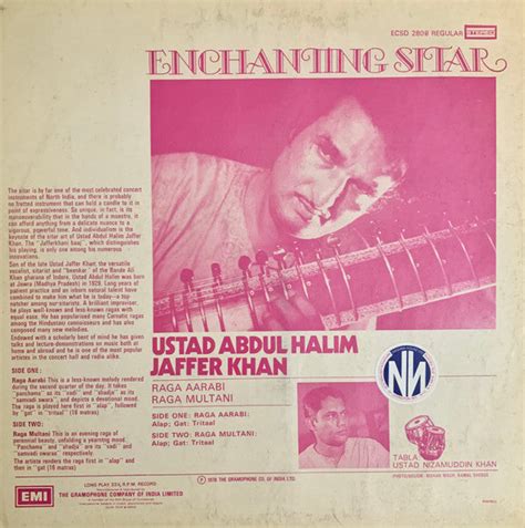 Buy Abdul Halim Jaffer Khan - Enchanting Sitar | Musiccircle – MusicCircle