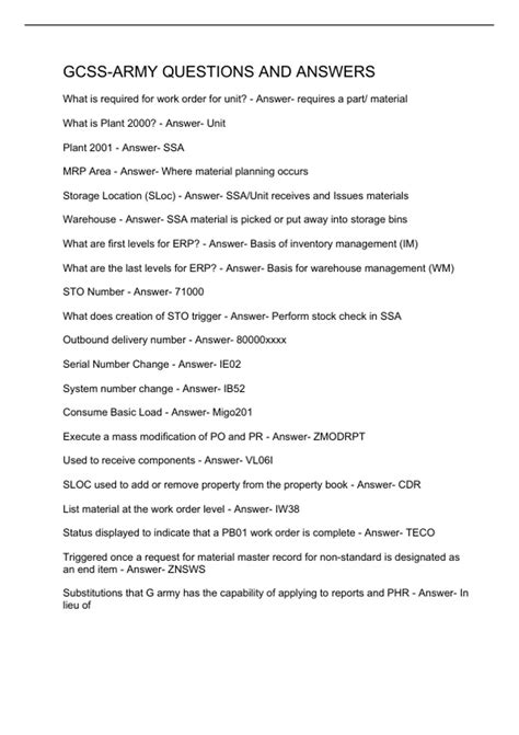 Army Questions 的图像结果