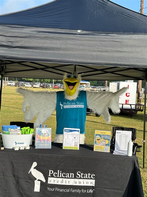 Had a great time this morning with Petey and Pelican State Credit Union ...