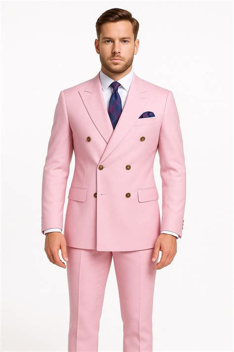 Pink Suit - Mens Pink Suit - Pink Suits for men [10 Styles ]
