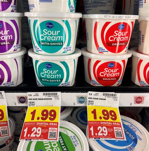 Kroger Sour Cream and Dips ONLY $1.29! - Kroger Krazy
