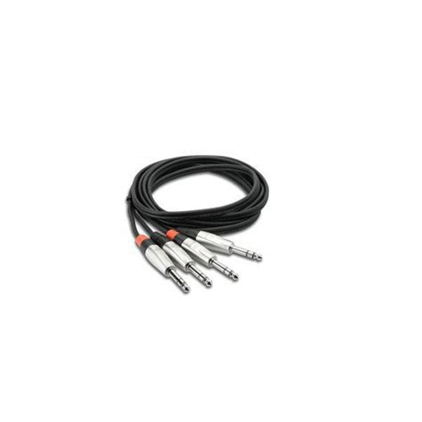 Hosa HSS-005X2 Pro Dual Cable 1/4 Trs Same 5ft – BAJAAO.COM