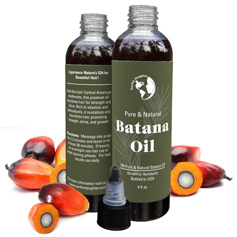 Amazon.com: Raw Batana Oil - 100% Pure & Veganic Natural Oil for Hair ...