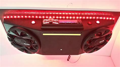 Thunderbuckets Custom Golf Cart Radio UTV Overhead Stereo Console India ...