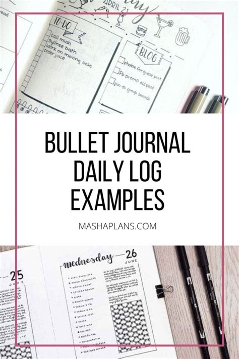 Image result for Activity Log Bullet Journal