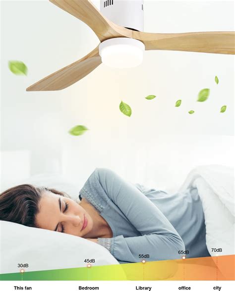 Buy Low Profile Ceiling Fan,Sofucor 52 Inch Flush Mount Ceiling Fan ...