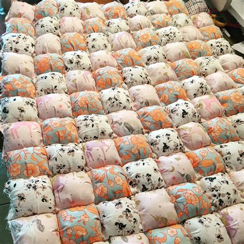 Image result for Baby Puff Quilt Tutorial