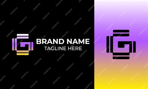 Premium Vector | Modern futuristic creative letter g logo mark and brand identity for business logo