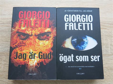 Giorgio Faletti: Jag är Gud & Ögat som ser | Köp på Tradera (715418293)