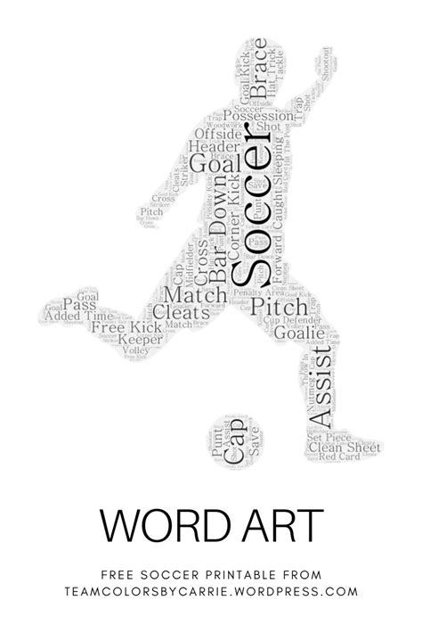 Soccer Word Art 的图像结果