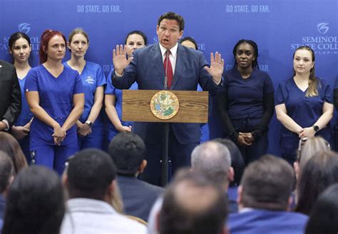 DeSantis expands Florida spending on nursing programs - Washington Examiner