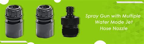 JASIFS® Water Nozzle Spray Gun, High Pressure Nozzle Spray Water Gun ...