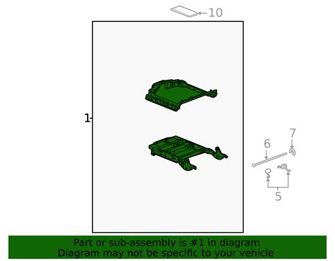GM Center Console Armrest - Padded Lid Assembly - Part #85159601 | AutoNation Parts