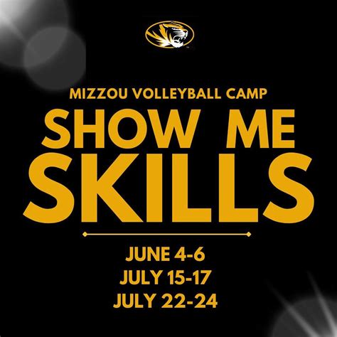 Show Me Skills Volleyball Camp 3, Hearnes Center, Columbia, 22 July to ...