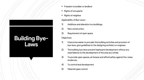 DCR - Development Control Regulations - Professional Practice ...