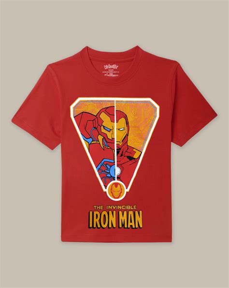 Iron Man Printed Tshirt For Boys – Kidsville