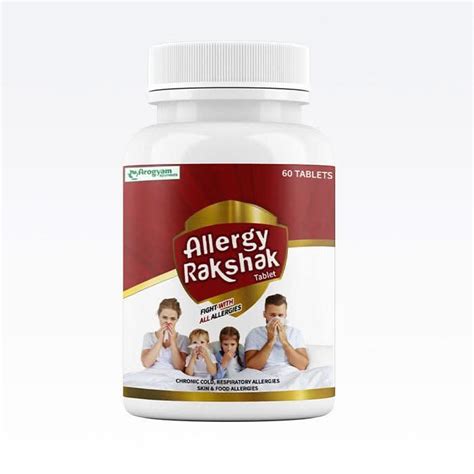 Allergy Rakshak Tablet By Arogyam, 60 Tablets – arogyamayurveda