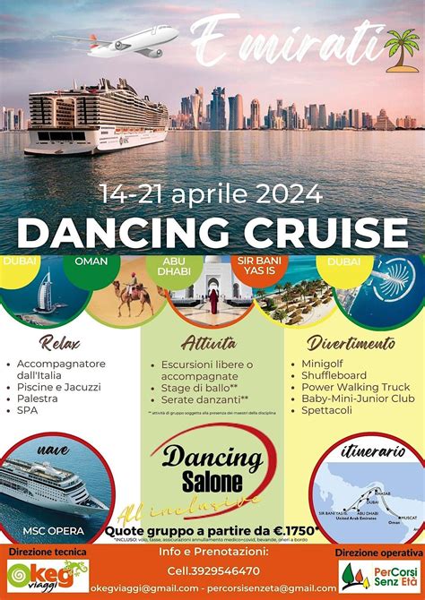 DANCING CRUISE 2024 - Emirati Arabi, Cruise Terminal 2, Dubai, 14 April ...