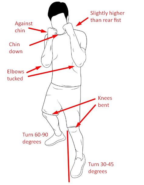 Basic Boxing Stance 的图像结果