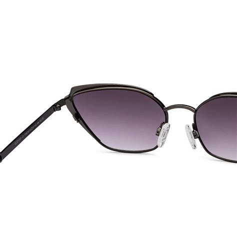 Grey Gunmetal Full Rim Cat Eye Vincent Chase VC SLEEK STEEL OJ S15901 ...