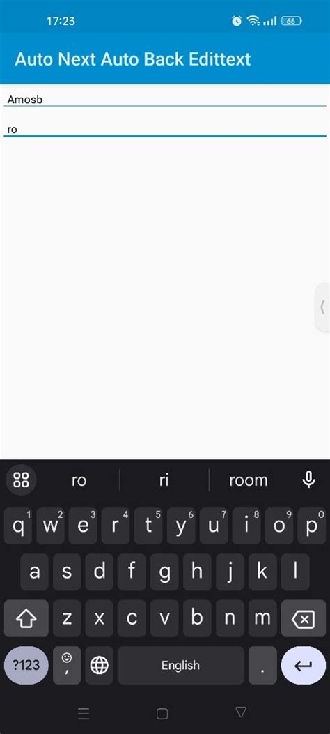 Sketchub • Edittext Auto Next and Auto Back