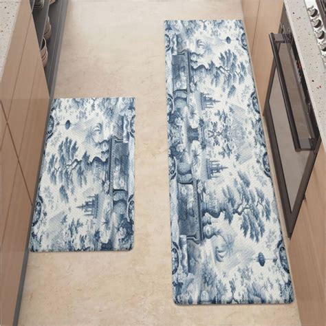 Anti Fatigue Cushioned Kitchen Mats For Floor, Waterproof Non Slip ...