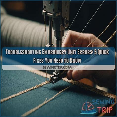 Image result for Troubleshooting Using Metallic Embroidery