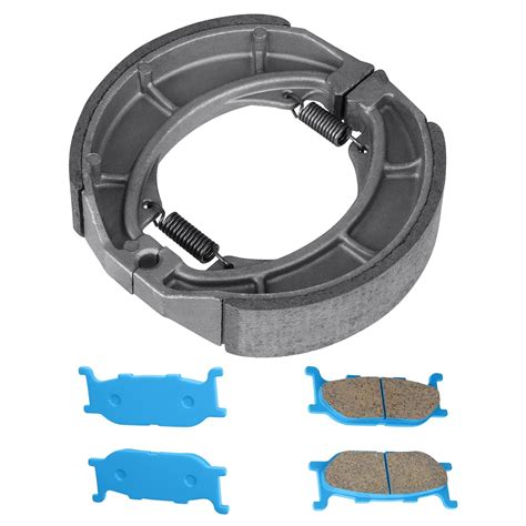 Front Brake Pads Rear Brakes Shoes for Yamaha XVS650 V Star Custom 97 ...