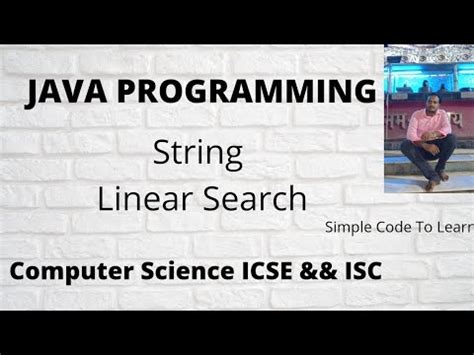 Image result for Linear Search String Array Java