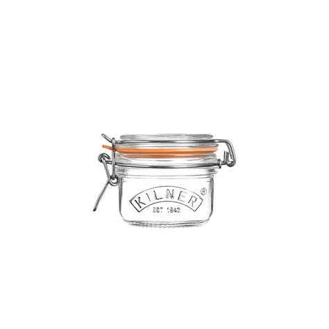 Buy Kilner - 25.496 Glass Ctop Round Jar, 125Ml (Clear) Online at Low ...