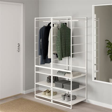 JONAXEL wardrobe combination, white, 99x51x173 cm (39x201/8x681/8") - IKEA