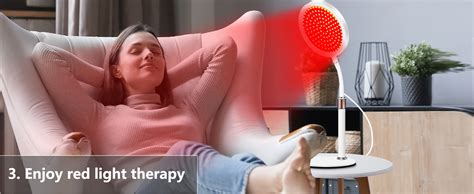 Buy Shomterade Red Light For Face And Neck With Base,3-In-1 Chip ...